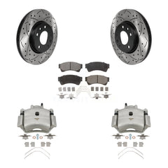 Transit Auto KCD-100133P Disc Brake Kit for 2006-2013 Mazda 6, Lincoln MKZ, Ford Fusion & more - Front product image