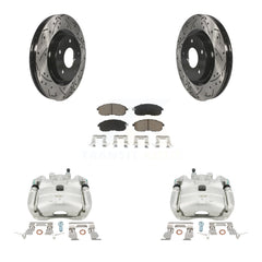 Transit Auto KCD-100134C Disc Brake Kit for 2011-2019 Nissan Juke, Nissan Sentra - Front product image