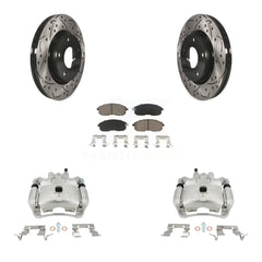 Transit Auto KCD-100135C Disc Brake Kit for 2013-2019 Nissan Sentra - Front product image