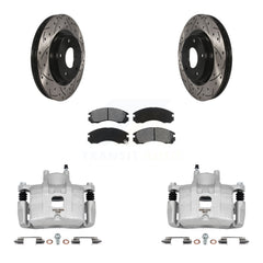 Transit Auto KCD-100135S Disc Brake Kit for 2017 Mitsubishi Lancer - Front product image