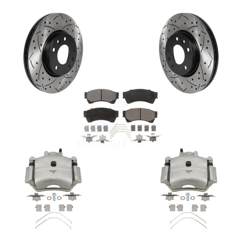 Transit Auto KCD-100135T Disc Brake Kit for 2006-2013 Mazda 6, Lincoln MKZ, Ford Fusion & more - Front product image