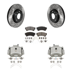 Transit Auto KCD-100135T Disc Brake Kit for 2006-2013 Mazda 6, Lincoln MKZ, Ford Fusion & more - Front product image