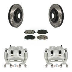 Transit Auto KCD-100136S Disc Brake Kit for 2013-2016 Hyundai Santa Fe, Hyundai Santa Fe XL - Front product image