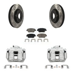 Transit Auto KCD-100137C Disc Brake Kit for 2011-2016 Kia Optima, Hyundai Sonata - Front product image