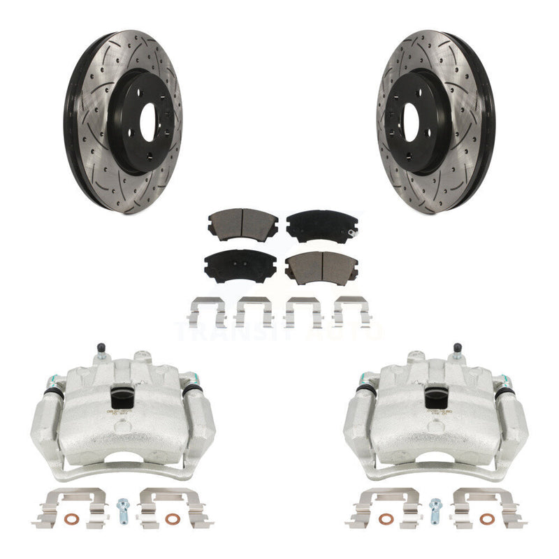 Transit Auto KCD-100139C Disc Brake Kit for 2010-2015 Chevrolet Camaro - Front product image