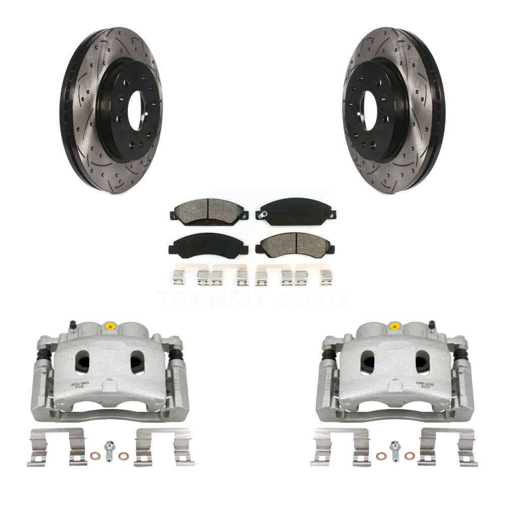 Transit Auto KCD-100139S Disc Brake Kit for 2007 Cadillac Escalade, Cadillac Escalade ESV, Cadillac Escalade EXT & more - Front product image