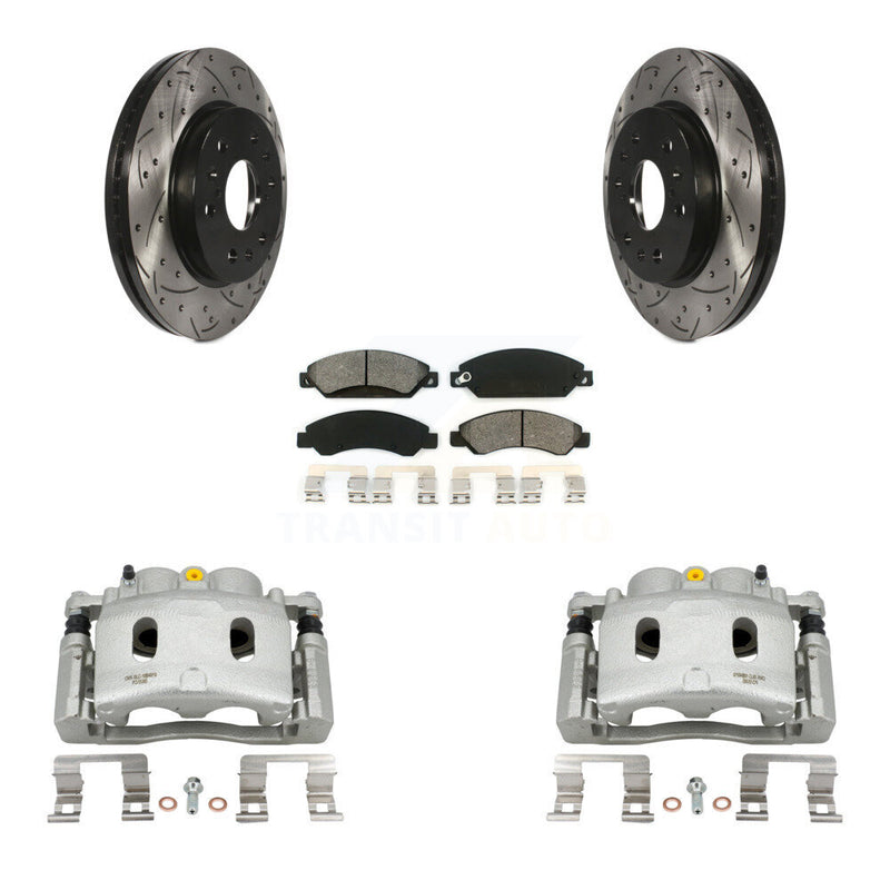 Transit Auto KCD-100139S Disc Brake Kit for 2007 Cadillac Escalade, Cadillac Escalade ESV, Cadillac Escalade EXT & more - Front product image