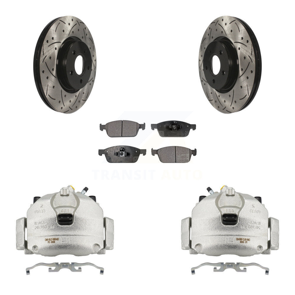 Transit Auto KCD-100139T Disc Brake Kit for 2013-2019 Ford Transit Connect, Lincoln MKC, Ford Escape - Front product image