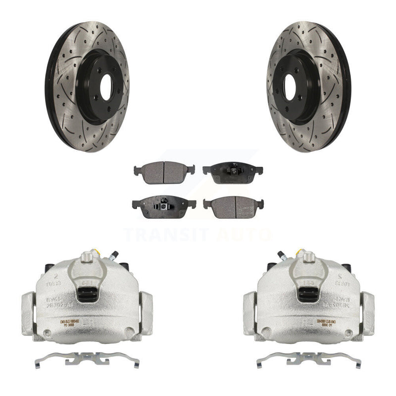 Transit Auto KCD-100139T Disc Brake Kit for 2013-2019 Ford Transit Connect, Lincoln MKC, Ford Escape - Front product image