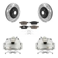 Transit Auto KCD-100140C Disc Brake Kit for 2017-2019 Lincoln MKC - Front product image