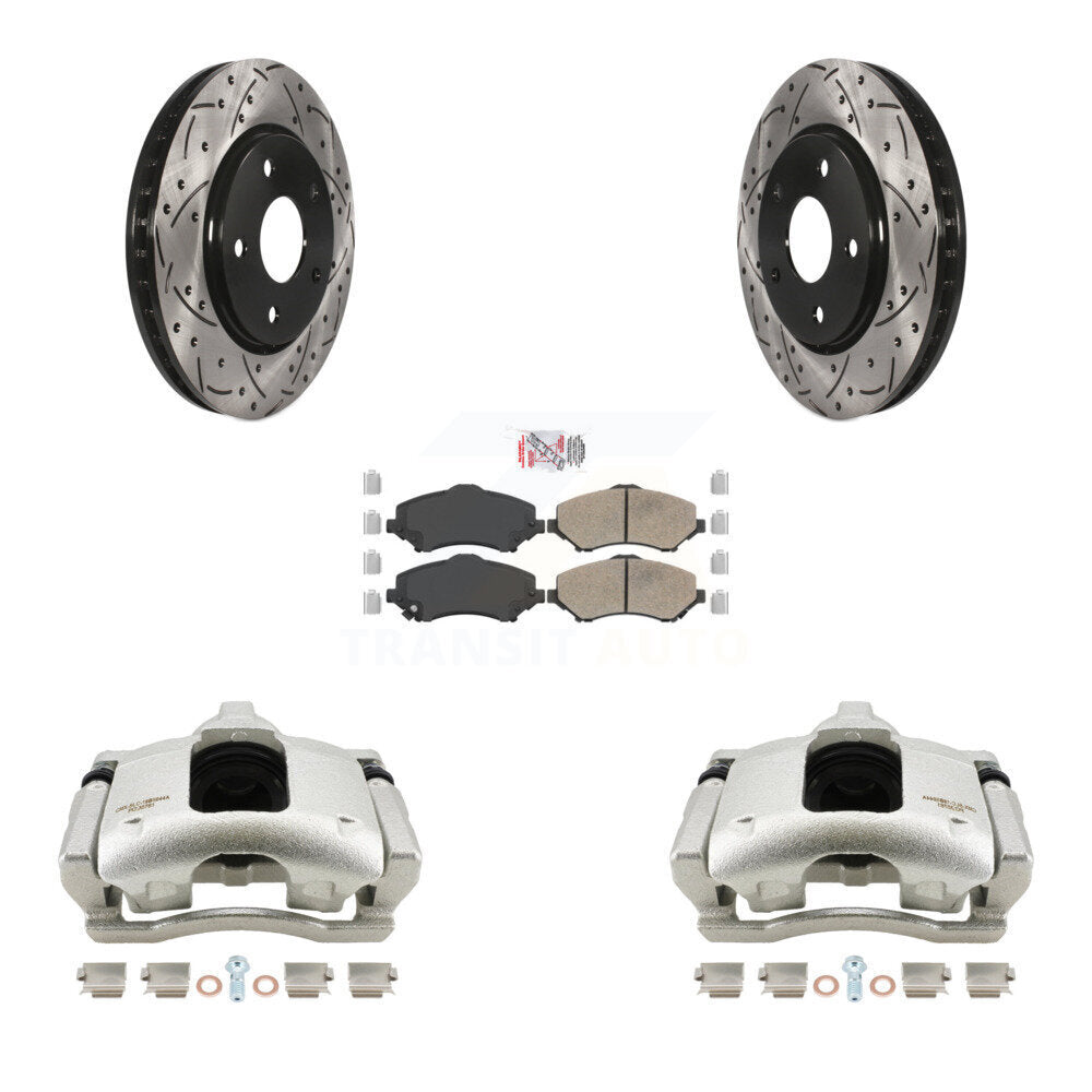 Transit Auto KCD-100140N Disc Brake Kit for 2009-2011 Dodge Journey - Front product image