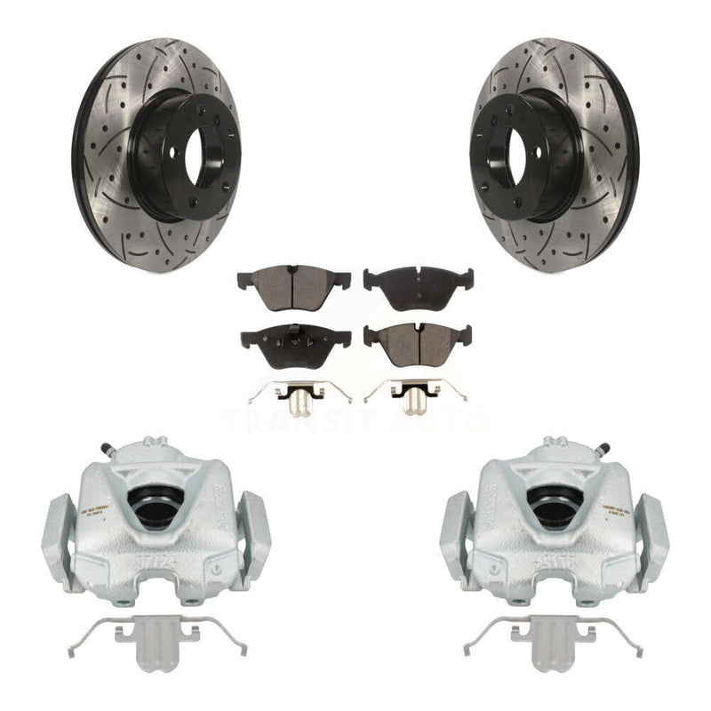 Transit Auto KCD-100140P Disc Brake Kit for 2008 BMW 328xi - Front product image