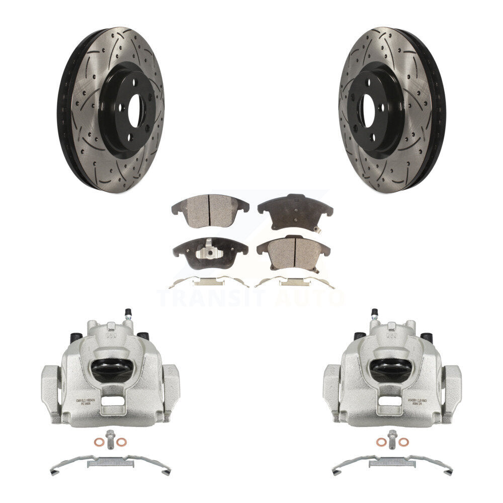 Transit Auto KCD-100140T Disc Brake Kit for 2019-2020 Ford Police Responder Hybrid - Front product image