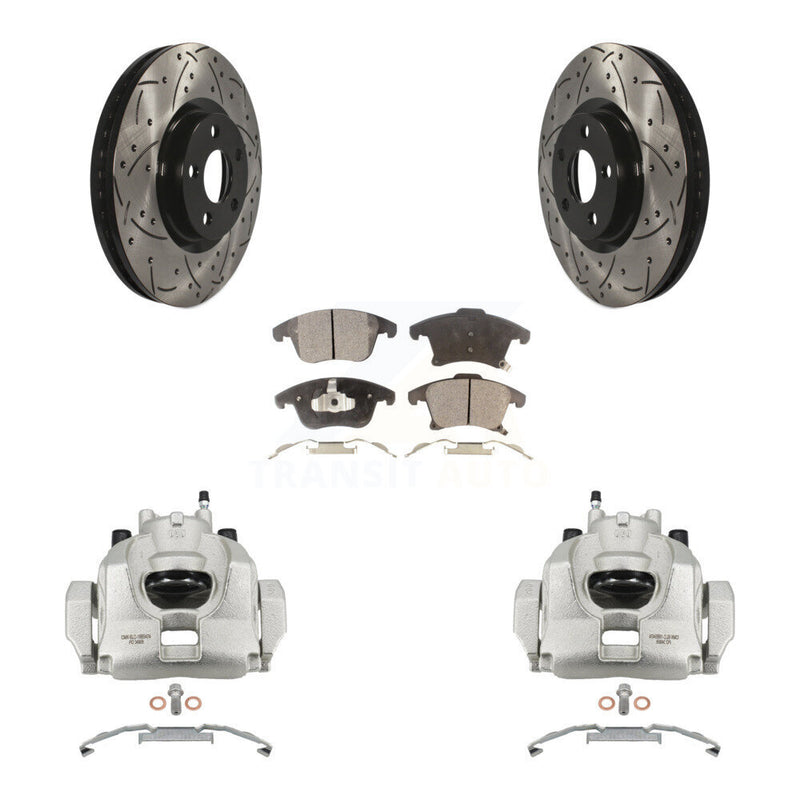 Transit Auto KCD-100140T Disc Brake Kit for 2019-2020 Ford Police Responder Hybrid - Front product image