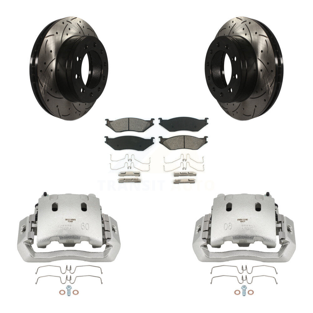 Transit Auto KCD-100141S Disc Brake Kit for 2005-2016 Ford F-450 Super Duty, International CF500, International CF600 & more - Front product image