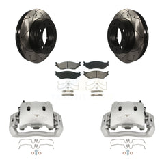Transit Auto KCD-100141S Disc Brake Kit for 2005-2016 Ford F-450 Super Duty, International CF500, International CF600 & more - Front product image