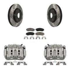 Transit Auto KCD-100142C Disc Brake Kit for 2007-2012 Honda Crosstour, Honda Accord Crosstour, Acura RDX & more - Front product image