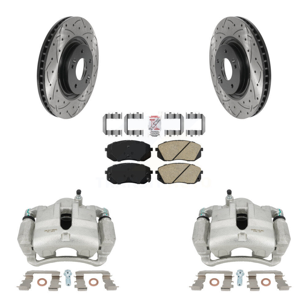 Transit Auto KCD-100142N Disc Brake Kit for 2015 Hyundai Tucson - Front product image