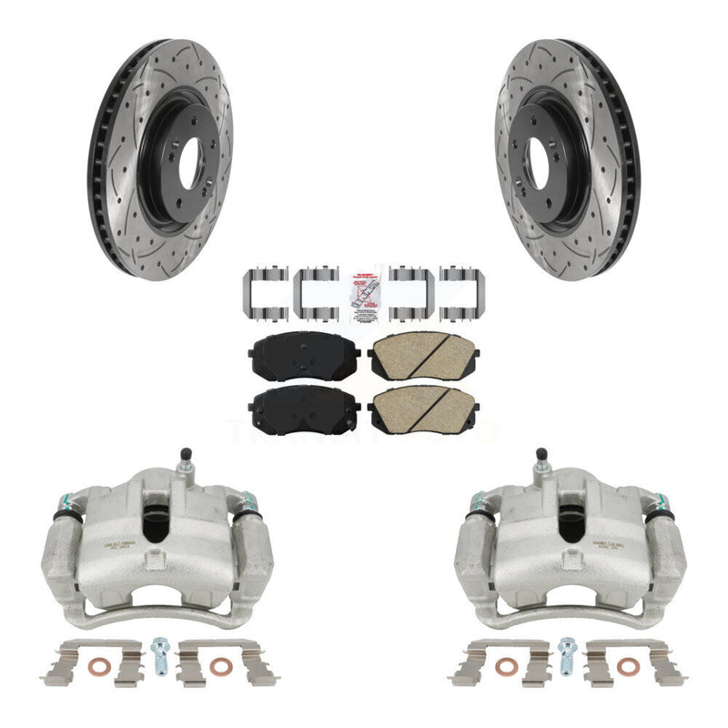 Transit Auto KCD-100142N Disc Brake Kit for 2015 Hyundai Tucson - Front product image