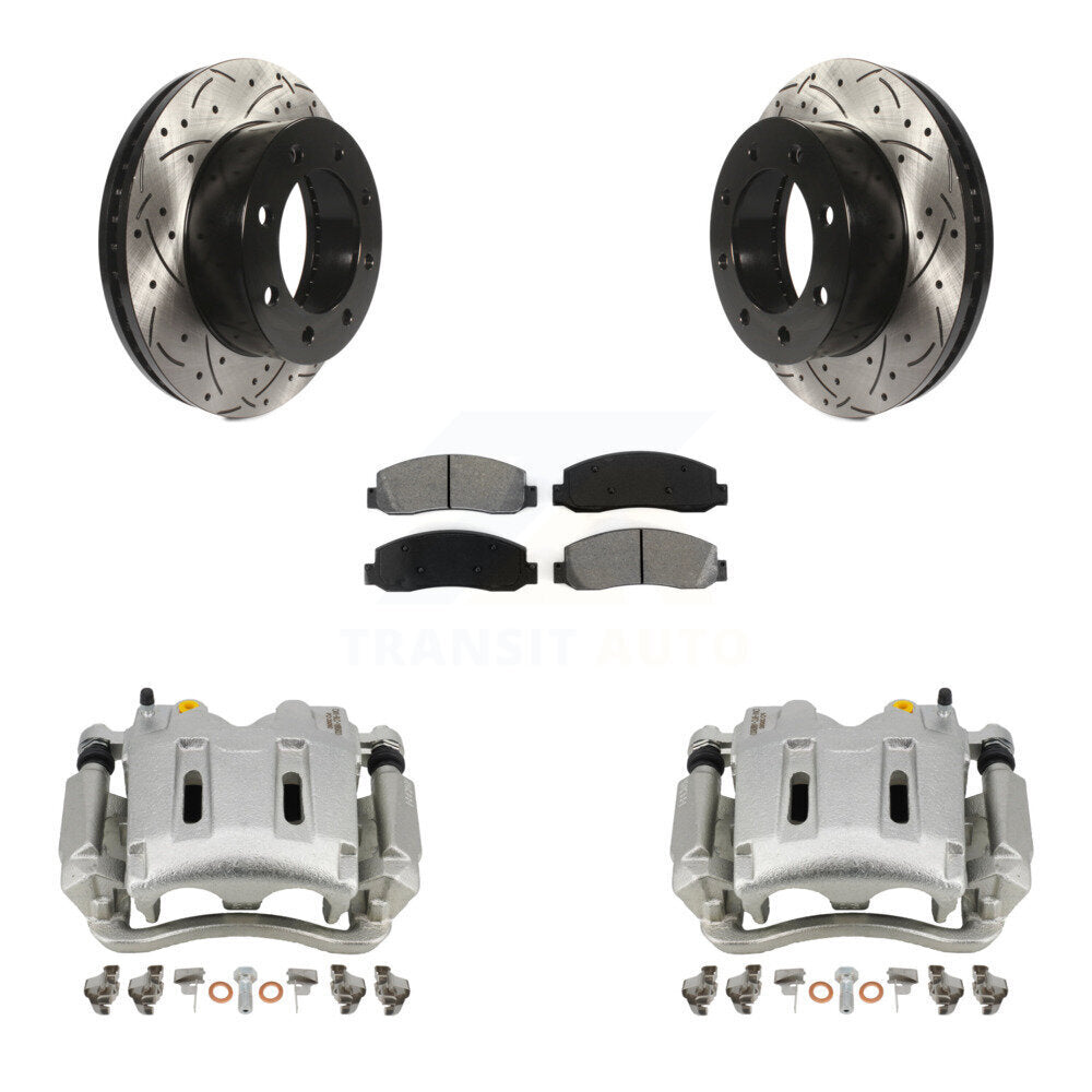 Transit Auto KCD-100142S Disc Brake Kit for 2005-2009 Ford F-250 Super Duty, Ford F-350 Super Duty - Front product image