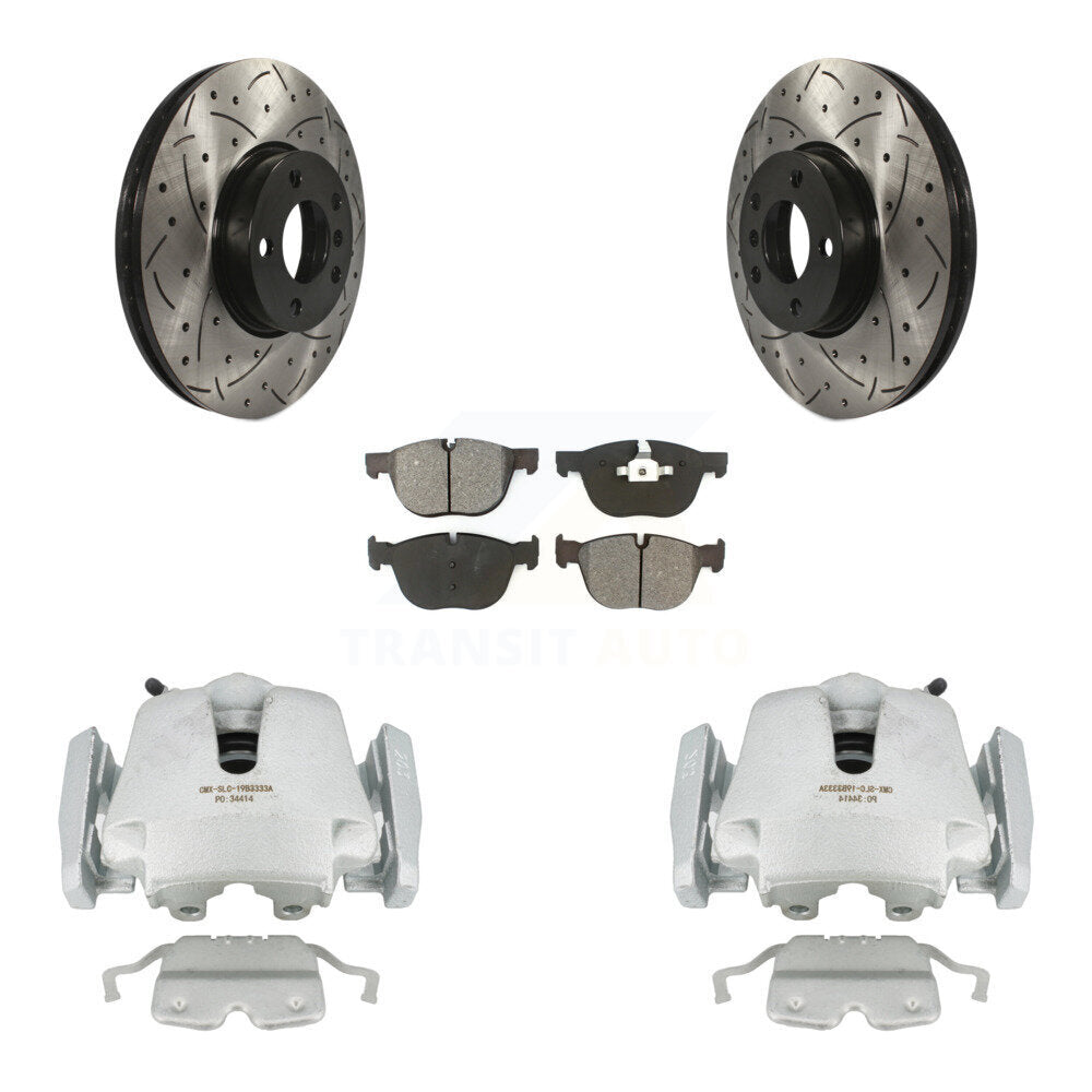 Transit Auto KCD-100143S Disc Brake Kit for 2007-2014 BMW X5, BMW X6 - Front product image