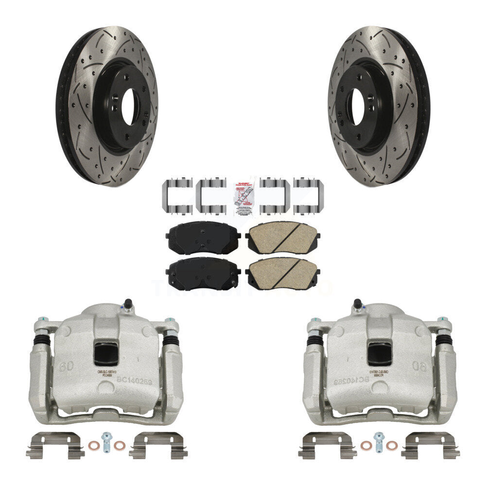 Transit Auto KCD-100144N Disc Brake Kit for 2016 Kia Sportage - Front product image