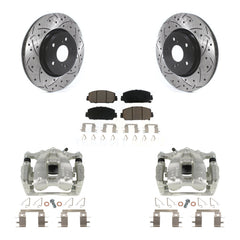 Transit Auto KCD-100145C Disc Brake Kit for 2017-2022 Honda CR-V - Front product image