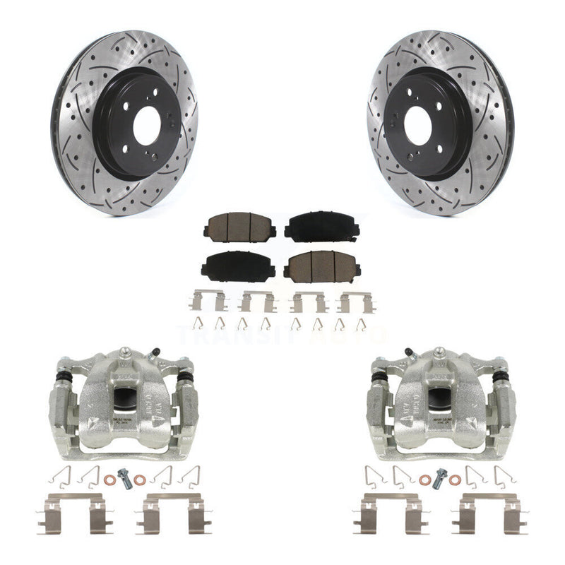 Transit Auto KCD-100145C Disc Brake Kit for 2017-2022 Honda CR-V - Front product image