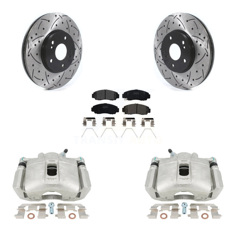 Transit Auto KCD-100146P Disc Brake Kit for 2010-2014 Honda Accord, Acura TSX - Front product image