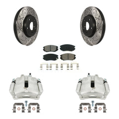Transit Auto KCD-100146S Disc Brake Kit for 2011-2017 Chevrolet Malibu Limited, Buick LaCrosse, Buick Regal - Front product image
