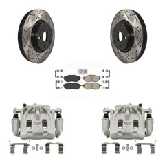 Transit Auto KCD-100147N Disc Brake Kit for 2006-2021 Subaru WRX, Subaru Legacy, Subaru Outback & more - Front product image