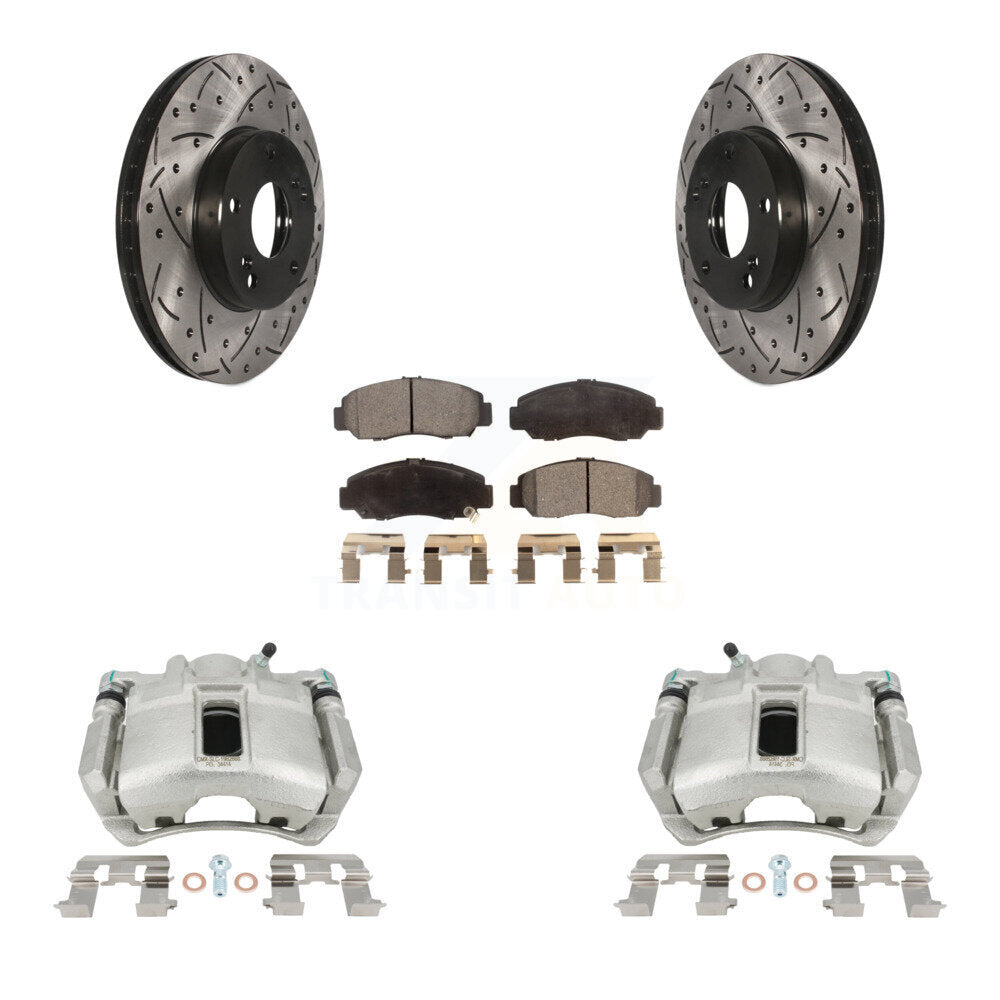 Transit Auto KCD-100147P Disc Brake Kit for 2003-2006 Honda Accord - Front product image