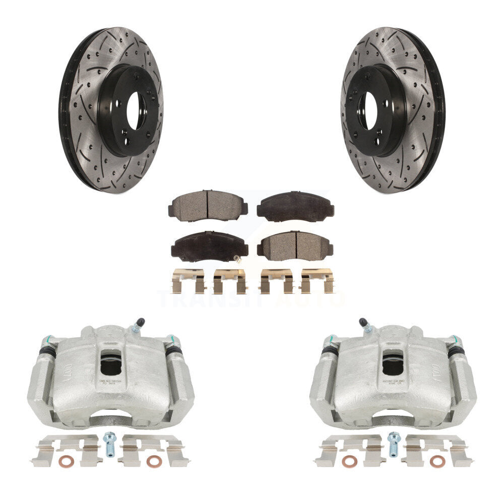 Transit Auto KCD-100148P Disc Brake Kit for 2003-2005 Honda Accord - Front product image