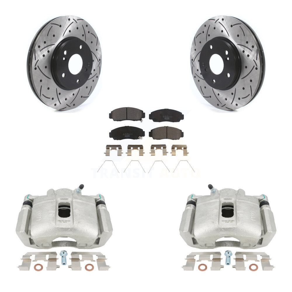 Transit Auto KCD-100148T Disc Brake Kit for 2010-2014 Honda Accord, Acura TSX - Front product image