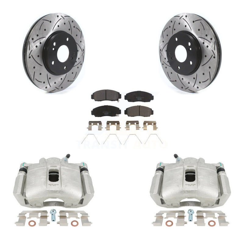 Transit Auto KCD-100148T Disc Brake Kit for 2010-2014 Honda Accord, Acura TSX - Front product image