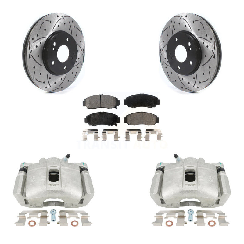 Transit Auto KCD-100149P Disc Brake Kit for 1999-2010 Honda Accord, Acura TL, Acura TSX & more - Front product image