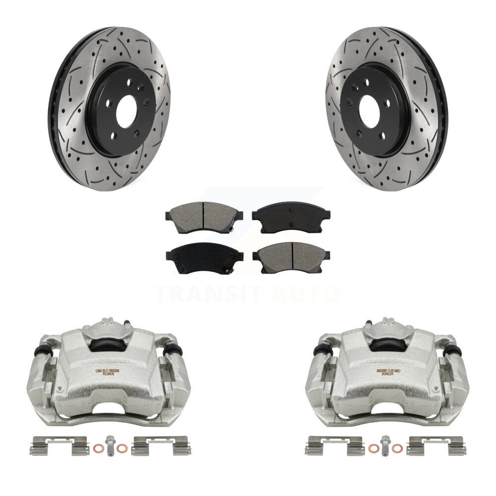Transit Auto KCD-100150S Disc Brake Kit for 2013-2014 Chevrolet Sonic - Front product image