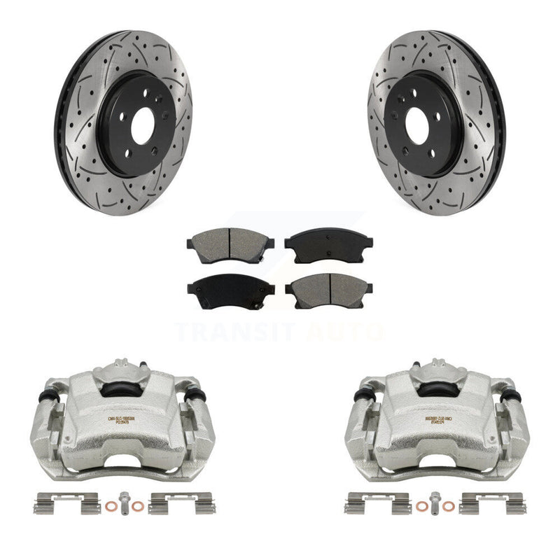 Transit Auto KCD-100150S Disc Brake Kit for 2013-2014 Chevrolet Sonic - Front product image