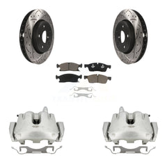 Transit Auto KCD-100151C Disc Brake Kit for 2011-2023 Dodge Durango, Jeep Grand Cherokee - Front product image