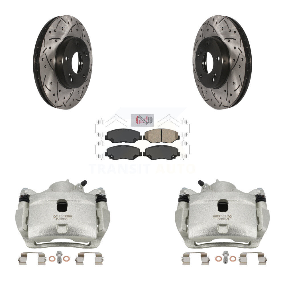 Transit Auto KCD-100151N Disc Brake Kit for 2013-2016 Honda CR-Z, Honda Civic - Front product image