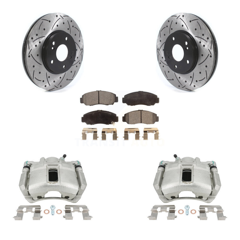 Transit Auto KCD-100151P Disc Brake Kit for 2005-2007 Honda Accord - Front product image