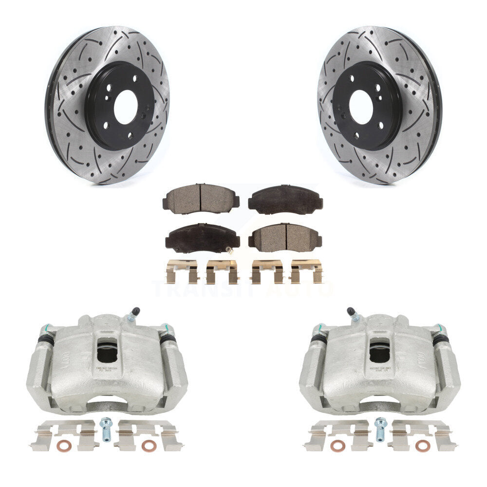 Transit Auto KCD-100152P Disc Brake Kit for 2005-2007 Honda Accord - Front product image