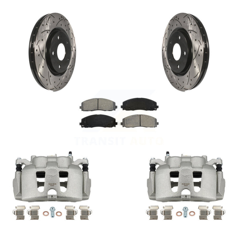 Transit Auto KCD-100152S Disc Brake Kit for 2014-2020 Dodge Journey - Front product image