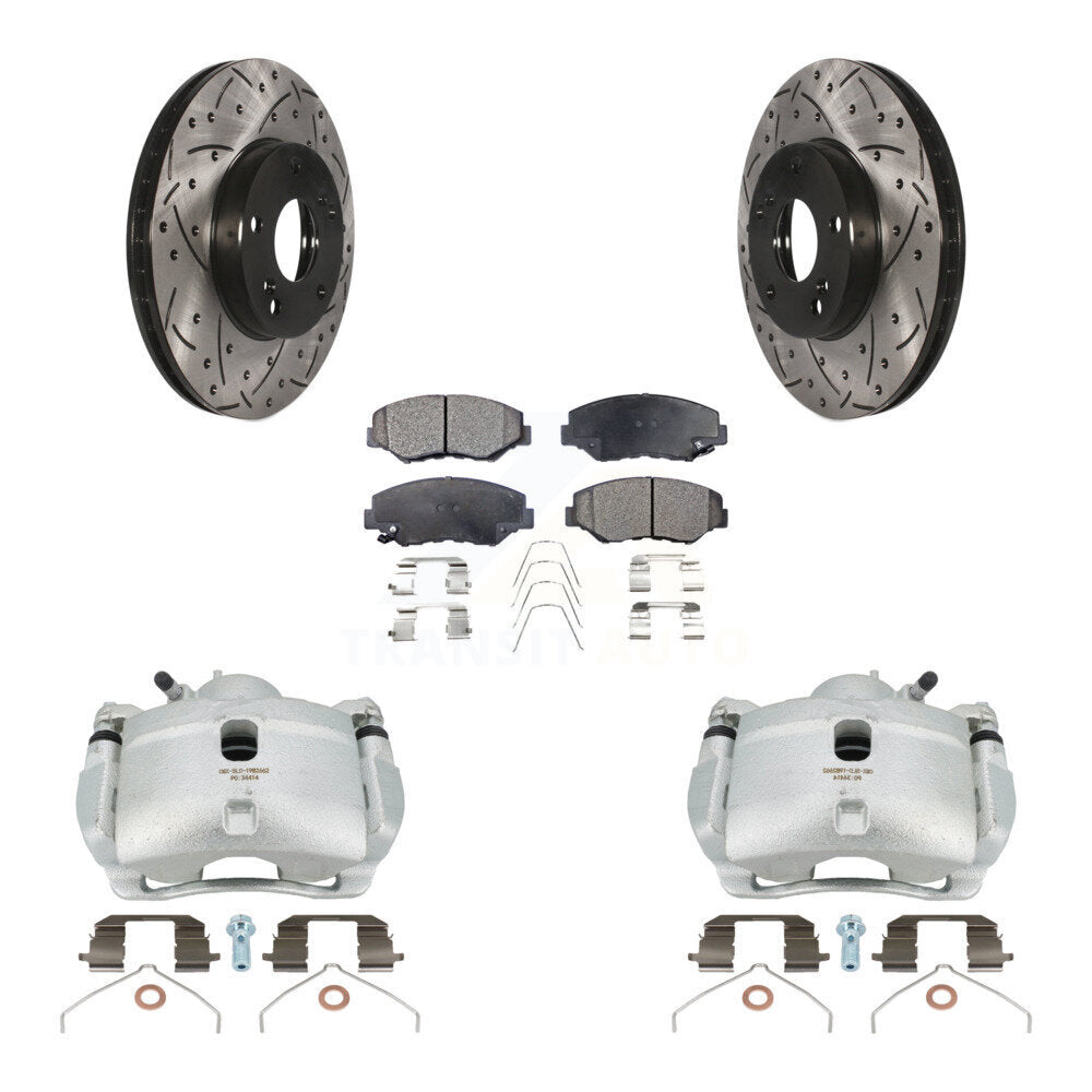 Transit Auto KCD-100152T Disc Brake Kit for 2003-2011 Honda Element - Front product image