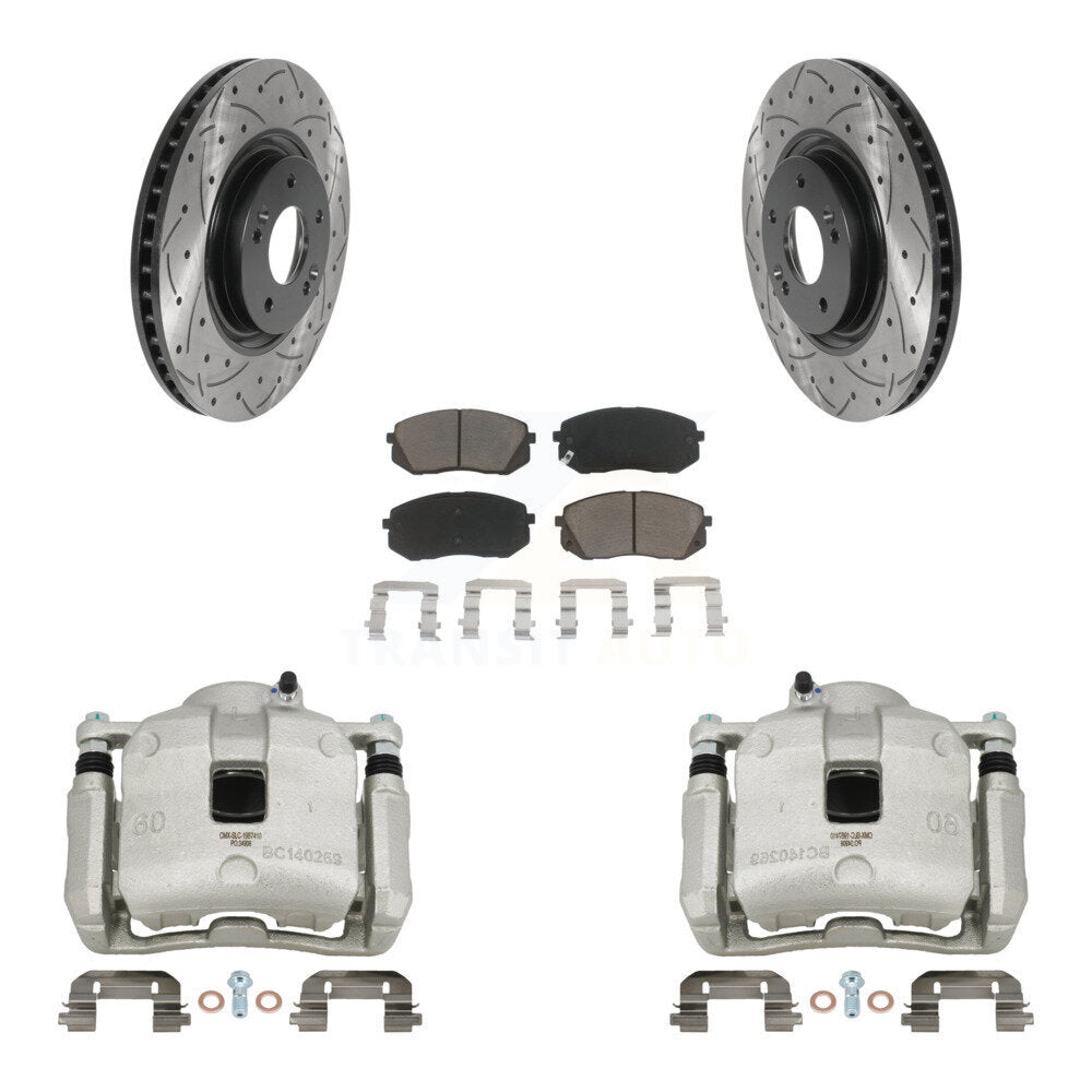 Transit Auto KCD-100153C Disc Brake Kit for 2016 Hyundai Tucson - Front product image
