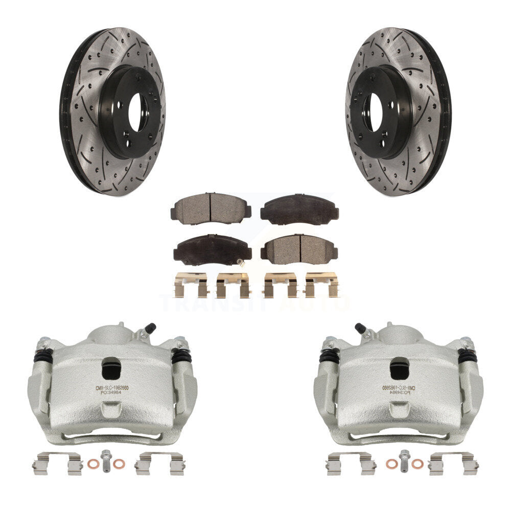 Transit Auto KCD-100154P Disc Brake Kit for 2007 Honda Accord - Front product image