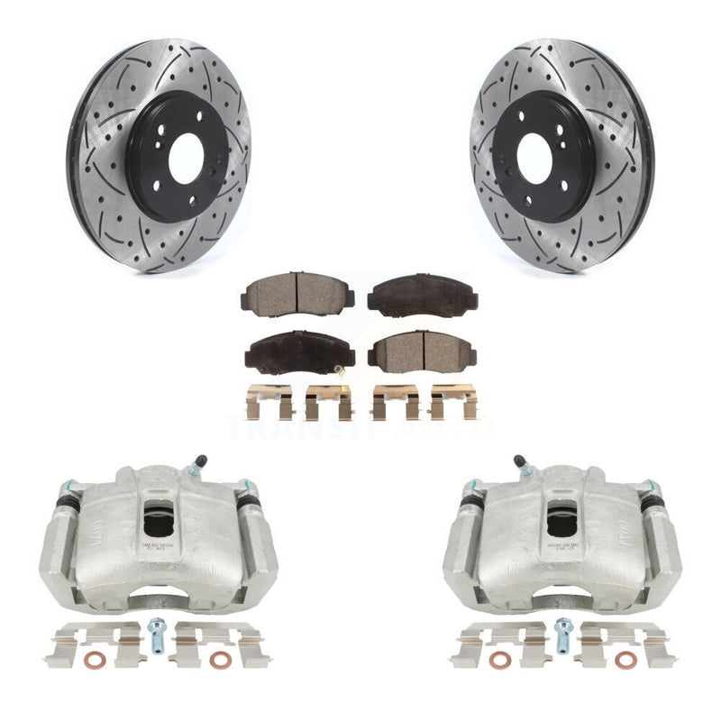 Transit Auto KCD-100154T Disc Brake Kit for 2005-2007 Honda Accord - Front product image