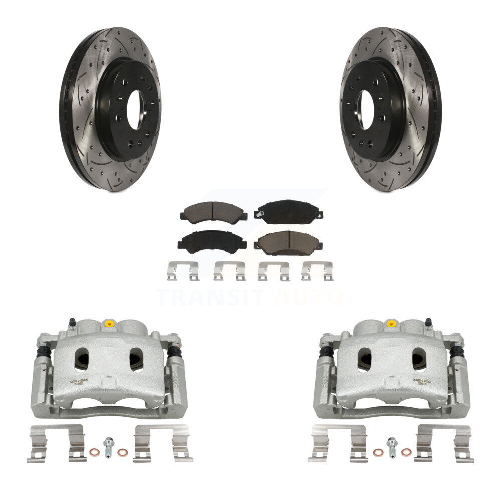Transit Auto KCD-100155C Disc Brake Kit for 2007 Cadillac Escalade, Cadillac Escalade ESV, Cadillac Escalade EXT & more - Front product image