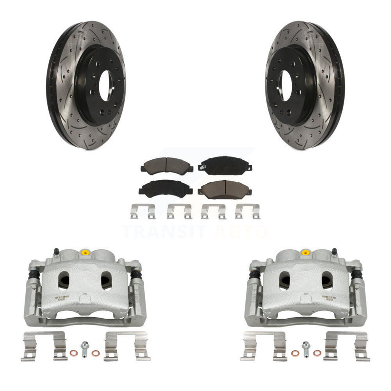 Transit Auto KCD-100155C Disc Brake Kit for 2007 Cadillac Escalade, Cadillac Escalade ESV, Cadillac Escalade EXT & more - Front product image