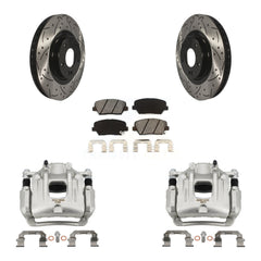 Transit Auto KCD-100155S Disc Brake Kit for 2013-2016 Kia Sorento, Hyundai Santa Fe Sport - Front product image